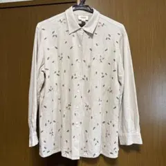 ゆ*～様 Talbots 花柄刺繍 長袖シャツ Petitesのサムネイル