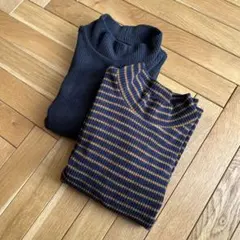 ユニクロ　フリースカットソー 130cm 2枚セット