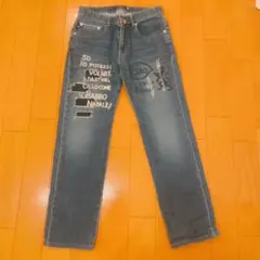 レアデザイン Hurley ダブルライン デニム 32 濃紺 Y2K - メルカリ