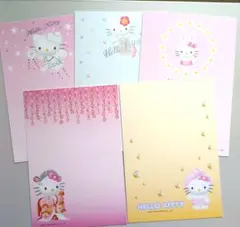 【匿名配送】ハローキティ ポストカード セット 5枚入り２セット