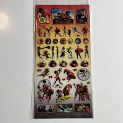 インクレディブルファミリー ステッカーシート
