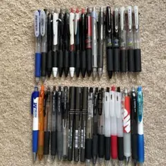 【USED】三菱uni JETSTREAM他ボールペン35本セット