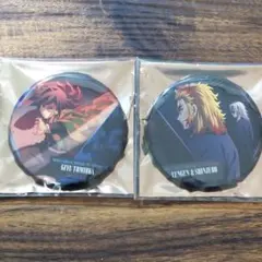 鬼滅の刃 無限城編 ものがたる背中 A 缶バッジ 義勇 槇寿郎 天元