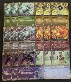 バトスピ 英雄傑集 ソウルマジック 6種×3枚 - メルカリ