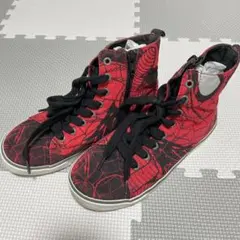 スニーカー ハイカット スパイダーマン GAP×MARVEL／21cm レッドのサムネイル