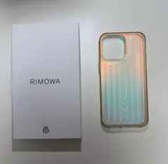【新品未使用】RIMOWA iPhone 13 Pro ケース イリディセント RIMOWA iPhone 13 Pro Max ケース イリディセント