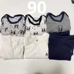 GAP 長袖　ロンパース 12-18ヶ月　90 男の子　長袖ロンパース　肌着