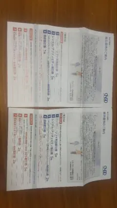 ★日本スキー場開発優待割引券 ２冊セット★