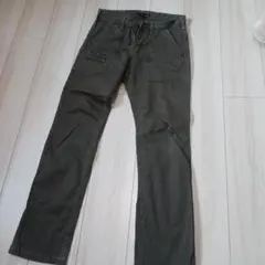 【Johnbull美品】オリーブ カラー カーゴパンツ 4ポケット