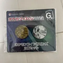 ポケモンコイン柄ピンズ2個セット　イーブイ/ブラッキー&ダークライ