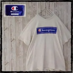 美品 チャンピオン Champion グレー Tシャツ LL サイズ ロゴ Tのサムネイル