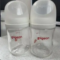 今週末まで✨ピジョン ソフトタッチ　母乳実感　哺乳瓶 耐熱ガラス製 160ml