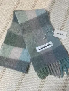 【美品】Acne Studios チェックスカーフ マフラー