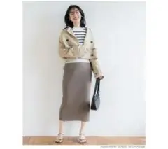 coca リブ タイトスカート