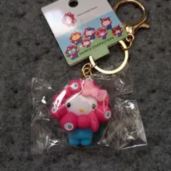 ミャクミャク　サンリオ　ハローキティ パステル　なりきり立体キーホルダー　万博