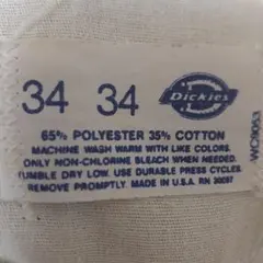 Dickies　80～90s　ベージュ　W34