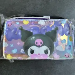 サンリオ　オーロラショルダーバッグ　クロミ