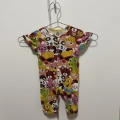 あ*ん様 カラフルキャラクター柄ロンパース
