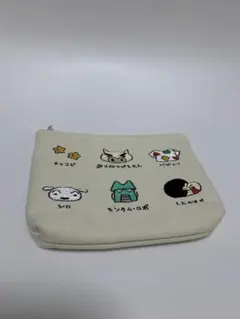 クレヨンしんちゃん キャラクター刺繍ポーチ
