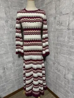 SNIDEL スナイデル ニットロングワンピース