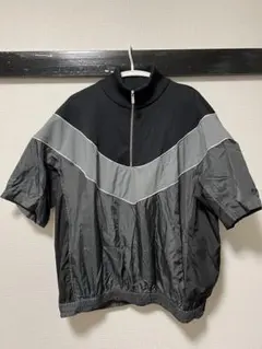 メゾンスペシャル　プライムオーバー異素材コンビハーフジッププルオーバー
