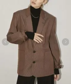 TODAYFUL　Houndstooth Wool Jacket 36のサムネイル