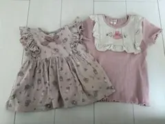 女の子　トップス２点セット
