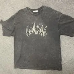 WEGO グラフィックロゴ Tシャツ ケミカルウォッシュ Mのサムネイル