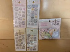 ちいかわベビー ミニミニぷっくりシール 4種 おしりもっちりフレークシール