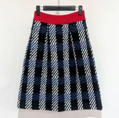 MARNI マルニ ウエストリブジャカードチェックニットスカートのサムネイル