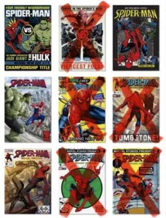 Happyくじ スパイダーマン BRAND NEWDAY G賞 ポスター セットのサムネイル