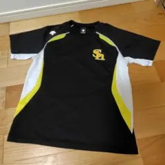 デサント　福岡ソフトバンクホークス　支給品　シャツ　練習着