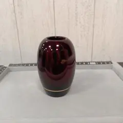 Noritake ノリタケ スタジオコレクション 辰砂 花瓶 赤 花生 花入