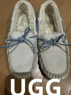 UGG アグ オーストラリア dakota ダコタ ムートン ホワイトシルバー