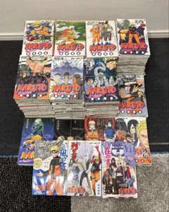 【裁断済み】ナルト　全72巻セット+関連書籍8冊