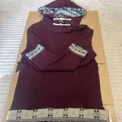 パーカー　mサイズ　RAGEBLUE パープル　古着