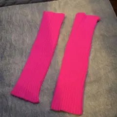 ピンク レッグウォーマー