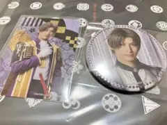 刀ミュ へし切長谷部 缶バッジ カード セット