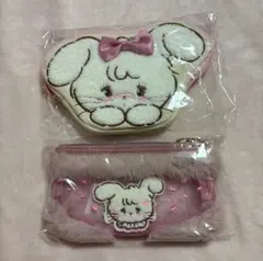 SWIMMER ひつじクリアポーチ ペンケース ギンガムチェック レトロ 