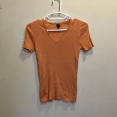 カルバンクライン リブニット カットソー VネックGY06 /SI29