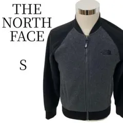 THE NORTH FACE グレー 黒 フリースジャケット S