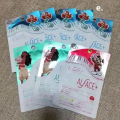 【e】ALFACE+ ディズニー シートマスク 8枚セットのサムネイル