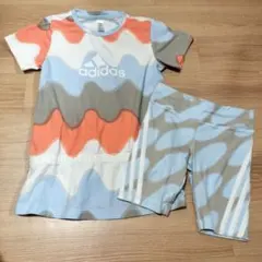 【美品】adidas×marimekko マリメッコセットアップ　スポーツウェアのサムネイル