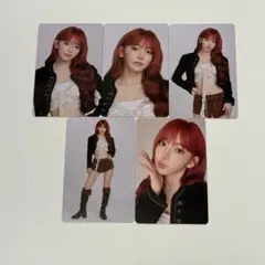 LE SSERAFIM サクラ 東京ドーム トレカ ５種コンプセット