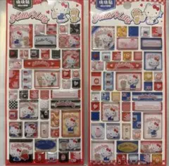 サンリオ　ハローキティ ぷくぷくシール ぷっくりシール タイルシール