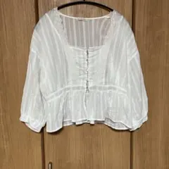 continuer de NICE CLAUP レース刺繍ブラウス