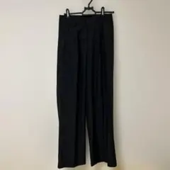 レディース ブラック スラックス パンツ