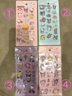 サンリオ うるちゅる ボンボンドロップシール 立体