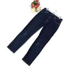 シネマクラブ ハニーズ（M）スキニーデニム ジーンズ 濃紺 インディゴ伸縮性◎