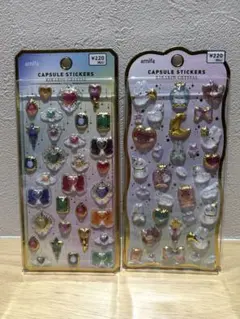 amifa カプセルステッカー2点セット